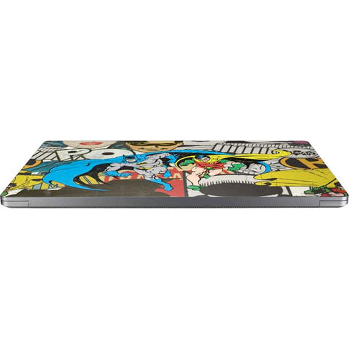 DC Comics Batman and Robin Vintage Action Pose Universal Laptop 16in (13 x 9.4in) Skin